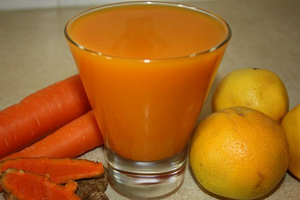 Carrot, Citrus & Turmeric Juice